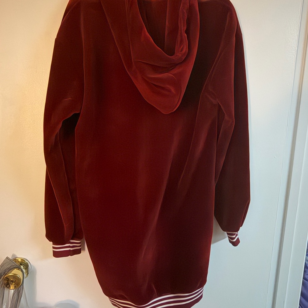 Oversized red sweat sweater - Picture 4 of 10